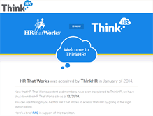 Tablet Screenshot of hrthatworks.com